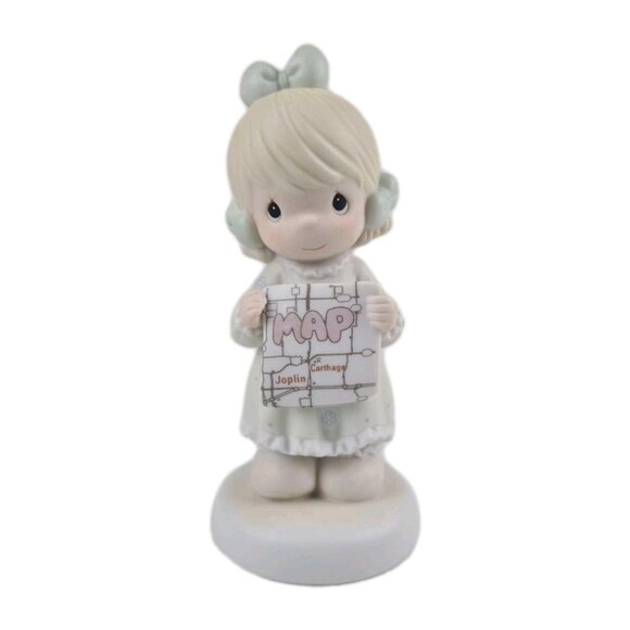 Precious Moments 526142 I Would Be Lost Without You Porcelain Figurine - Picture 1 of 6